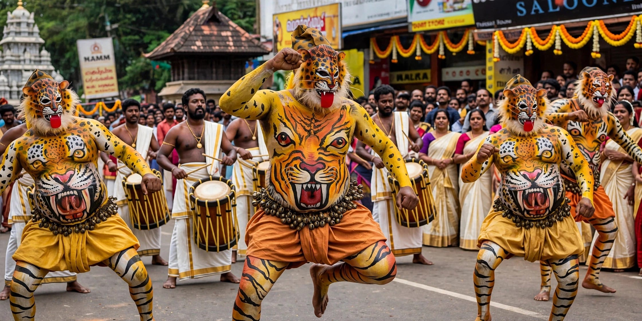 പുലിക്കളി 2026. 30 ഓളം സ്വാകാര്യ വാഹന പാർക്കിങ്ങ് സജ്ജീകരണങ്ങൾ ഒരു ക്ളിക്കിലൂടെ അറിയാം.