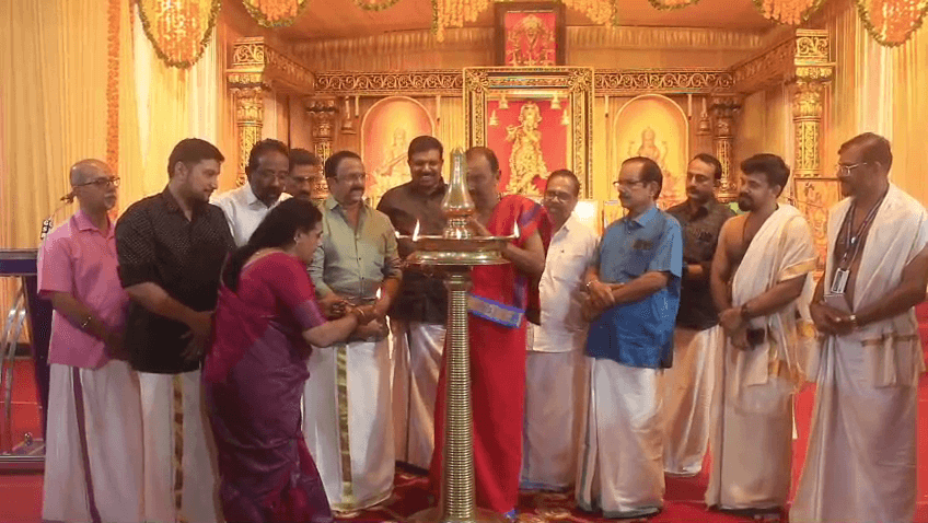 ഉത്രാളിക്കാവിൽ പതിനഞ്ചാമത് ദേവിഭാഗവത നവാഹയജ്ഞത്തിന് ഭക്തിനിർഭരമായ തുടക്കം