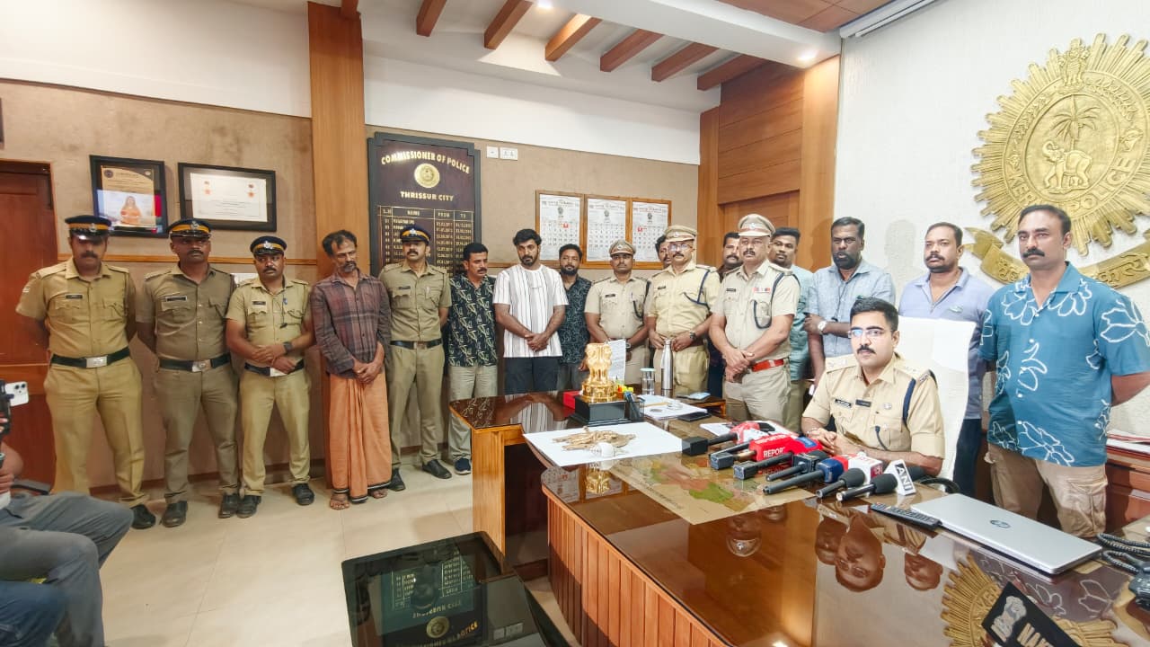 ക്ഷേത്രത്തിലെ പഞ്ചലോഹ വിഗ്രഹ മോഷണം. പ്രതി പിടിയിൽ
