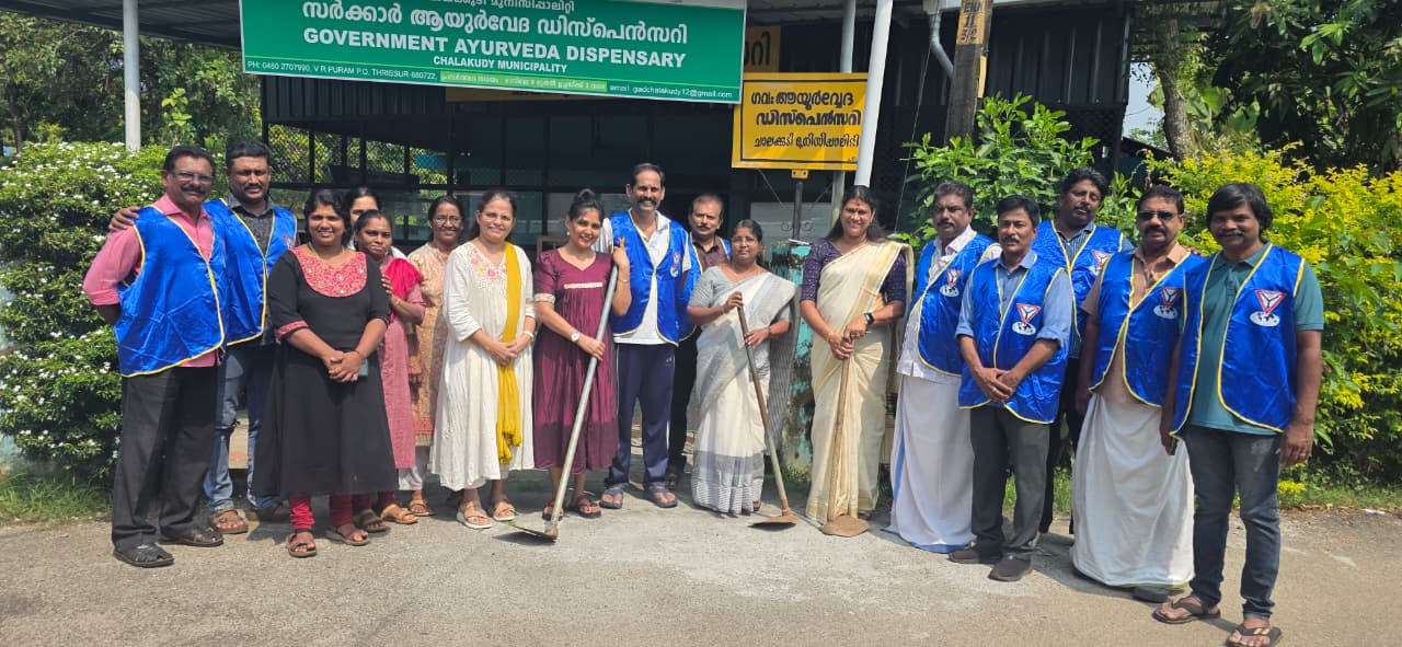 ഗാന്ധിജയന്തിയിൽ ശുചീകരണ പ്രവർത്തനവുമായി വൈസ്മെൻ ക്ലബ്